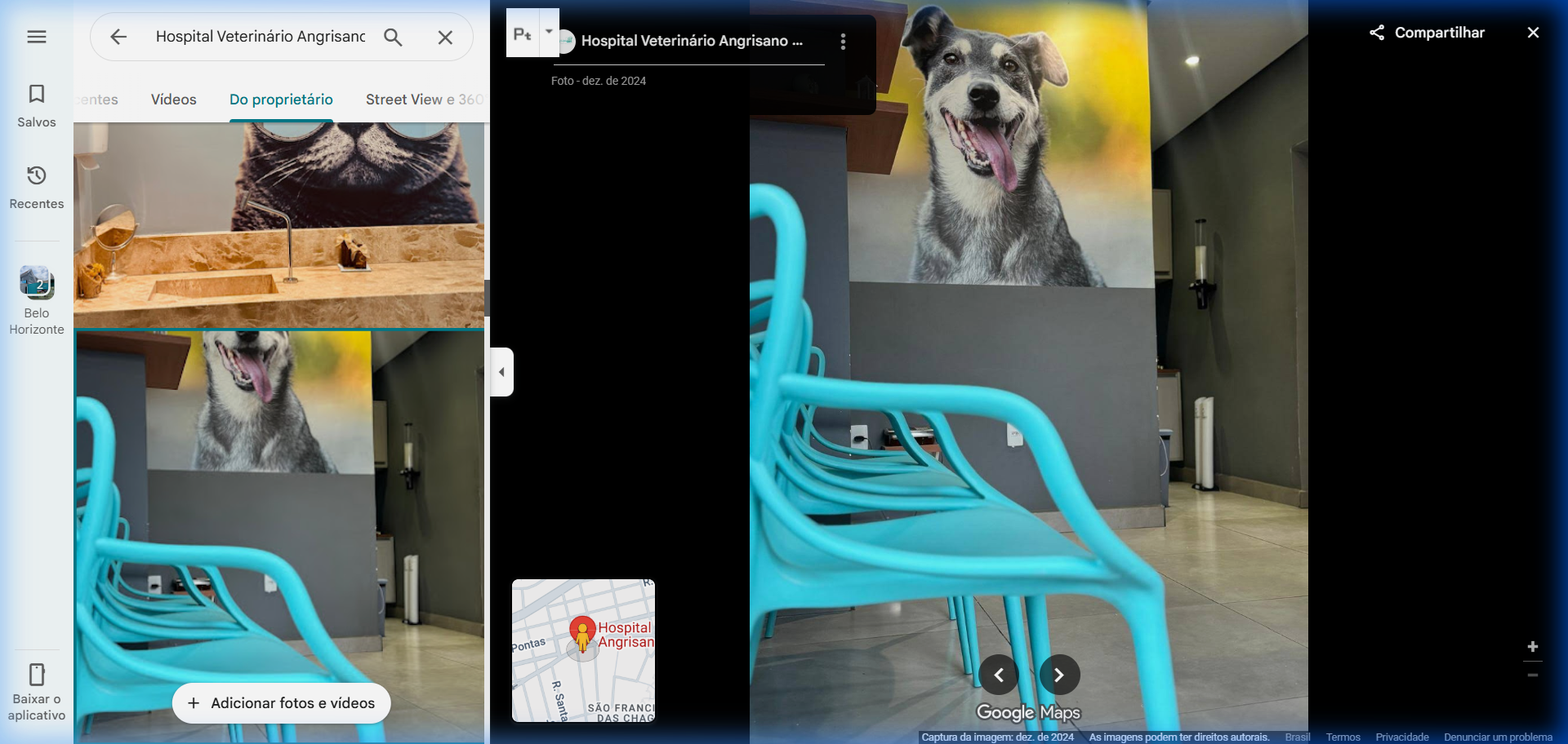 Área de Espera Ampla